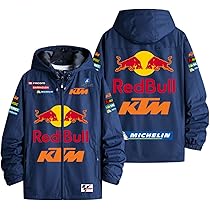 @tubaki? Red Bull サイクルジャケット Red Bull Racing 2025 チーム防水ジャケット - ユニセックス